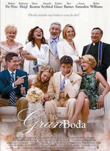 Cine de estreno: LA GRAN BODA (2013)