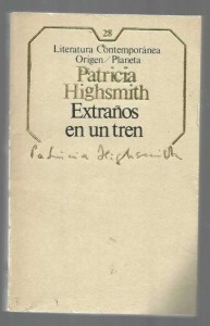 Libros: EXTRAÑOS EN UN TREN (Patricia Highsmith)