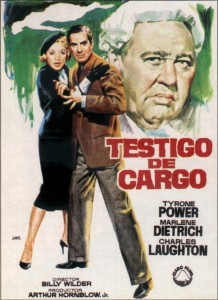Cine clásico: TESTIGO DE CARGO (1957)